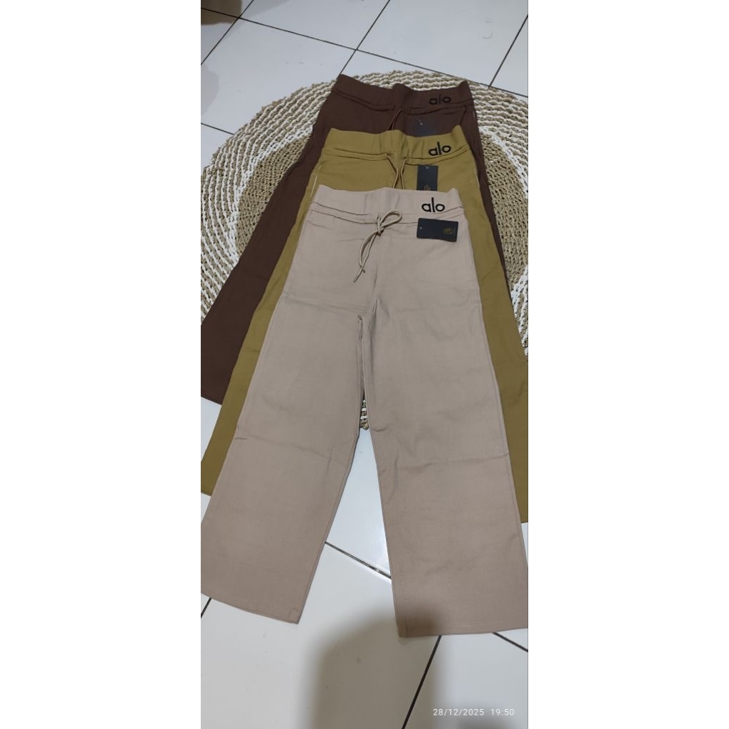 Kulot bahan sofjean bengalin bordir alo
