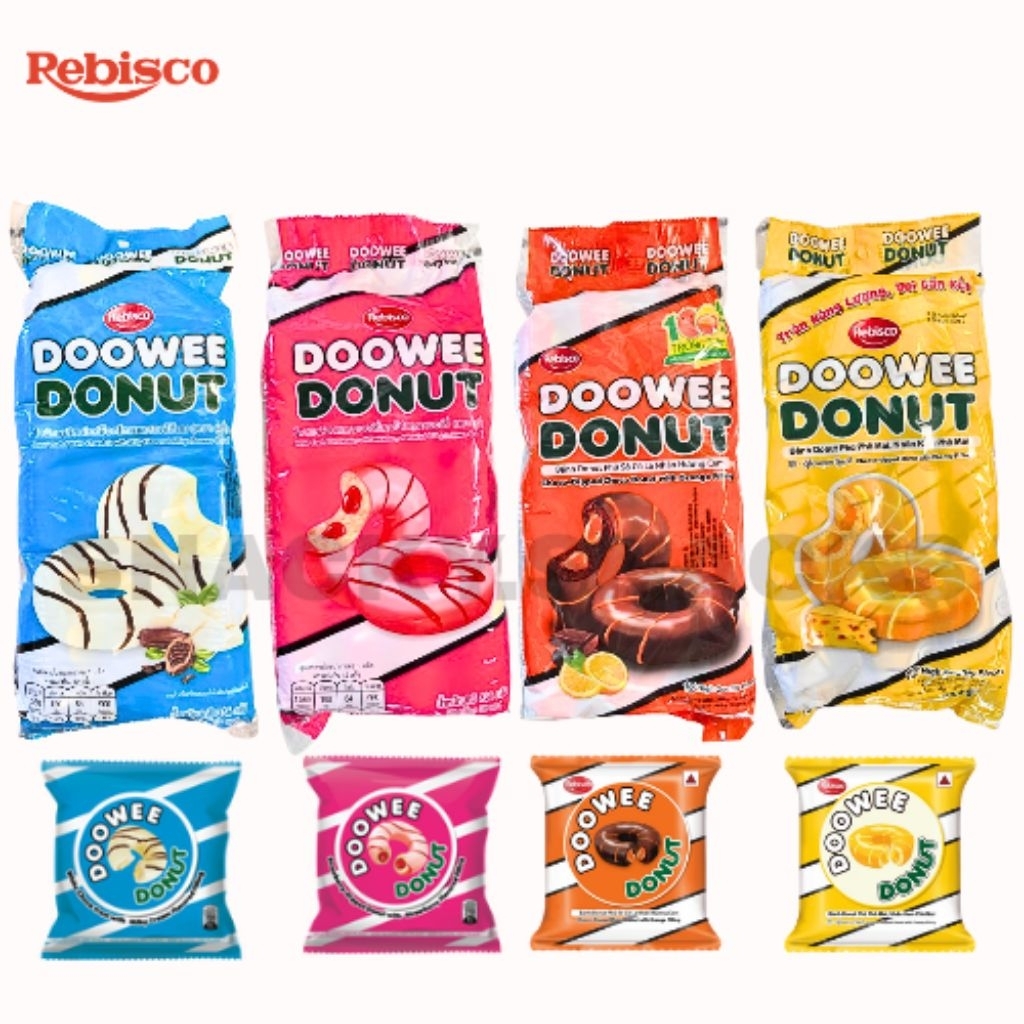 Rebisco - Doowee Donut (isi 12pcs)