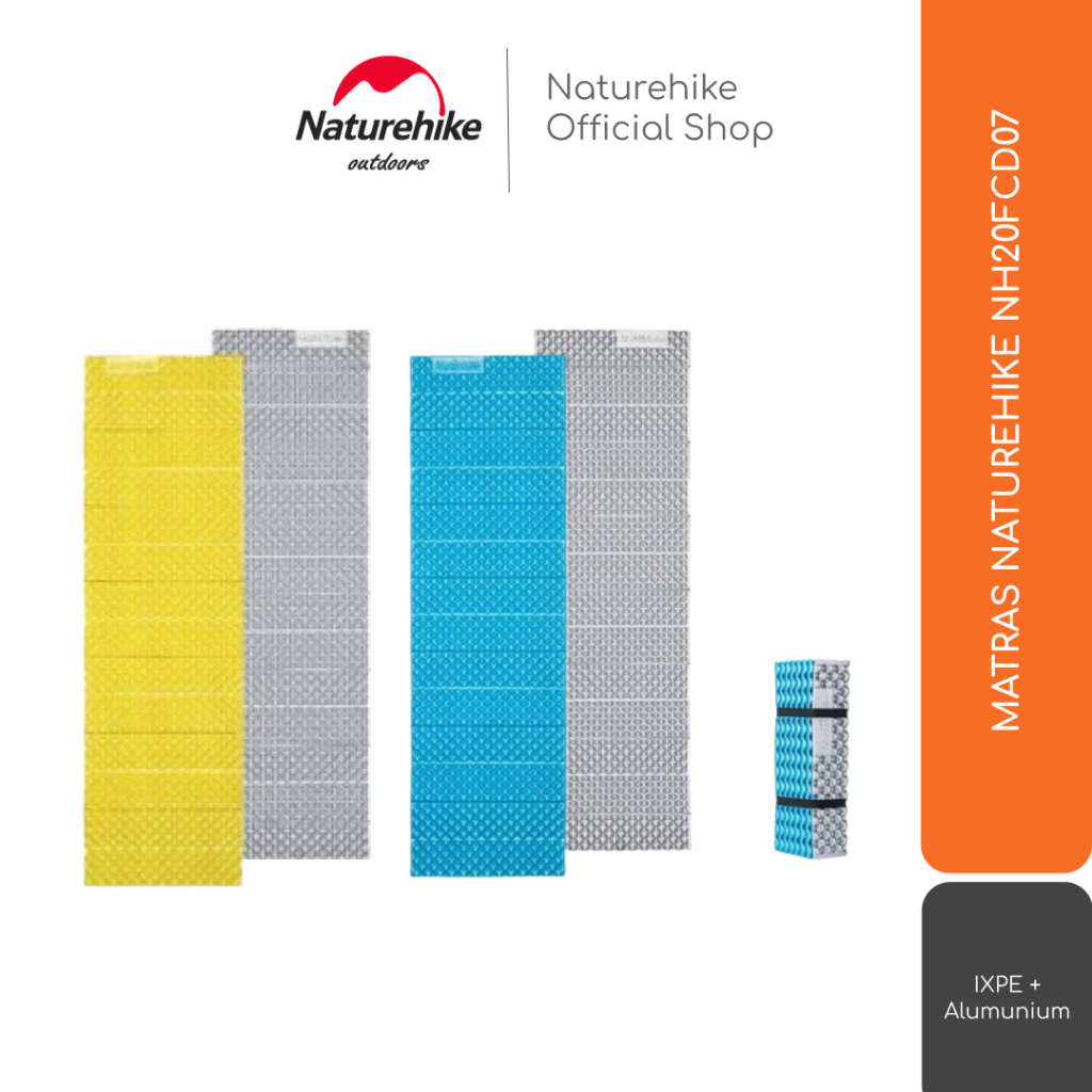 MATRAS LIPAT CAMPING EGG MATTRESS 2,5cm HIKING NATUREHIKE NH20FCD07