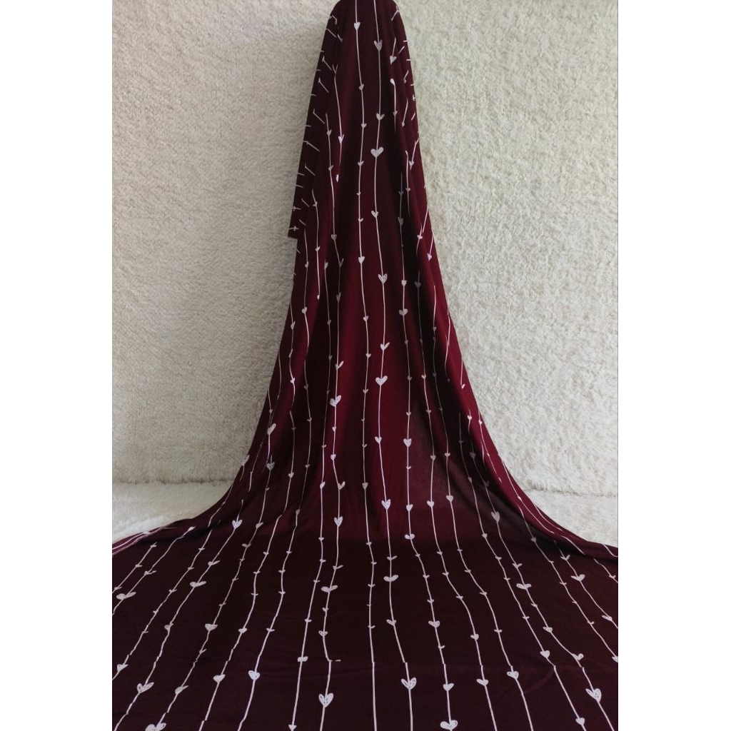 KATUN RAYONPREMIUM VISCOUS Motif abstrak/love Kualitas Bagus,Bahan Halus,Lembut Dan Jatuh Di Badan(P