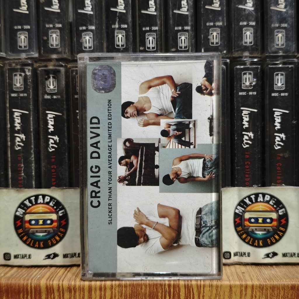 Kaset - Craig David - Slicker Than Your Average (Limited Edition) - Kaset Pita - Radio Tape - Radio 
