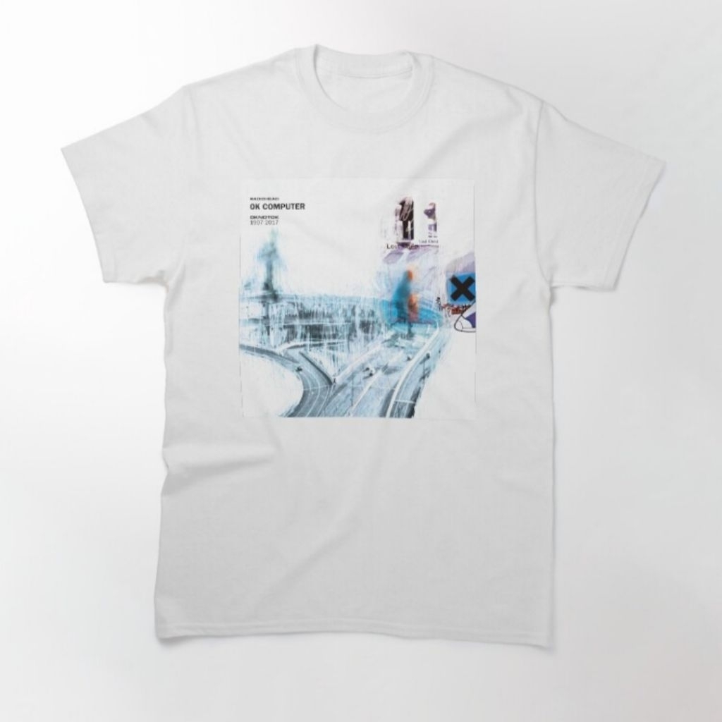 Kaos Distro Radiohead Kid A Premium Cotton Combed 24s Musik Band