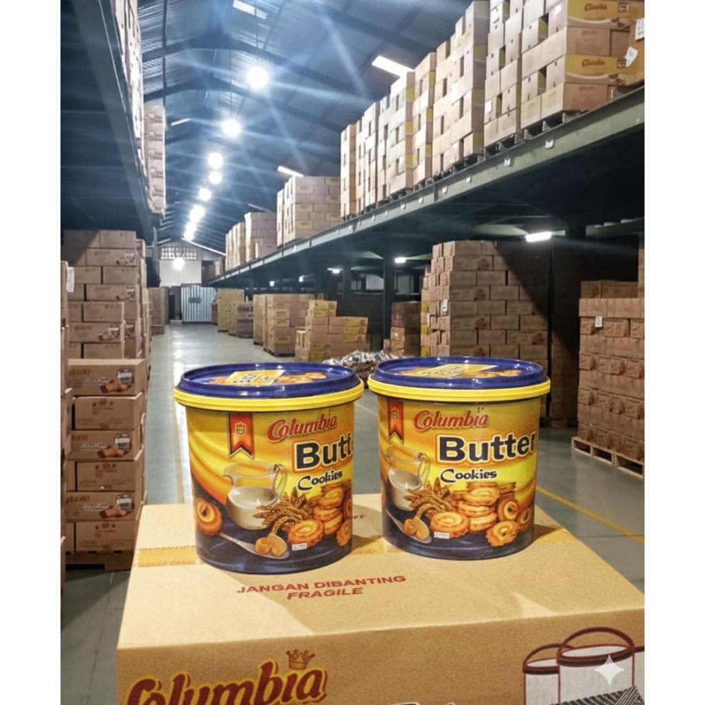 2 Pcs Columbia Biskuit Timba Butter 350gr