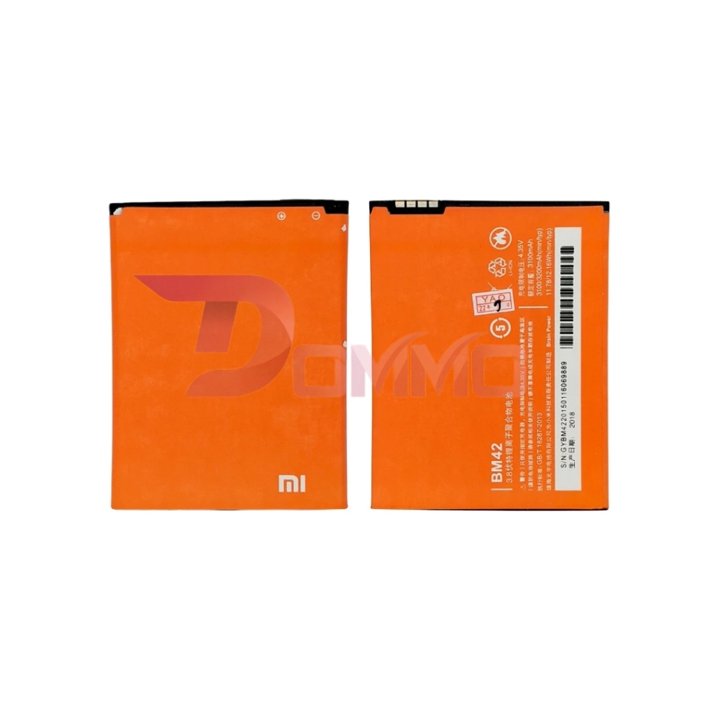 BATERAI / BATTERY / BATRE FOR XIAOMI REDMI NOTE 1 / BM42 / BM-42 ORI