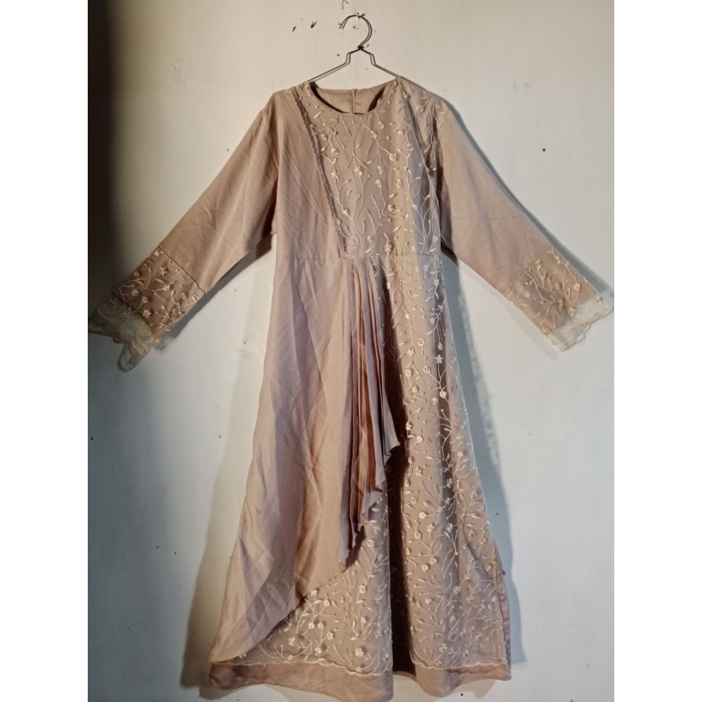 PL GAMIS WARNA CREAM