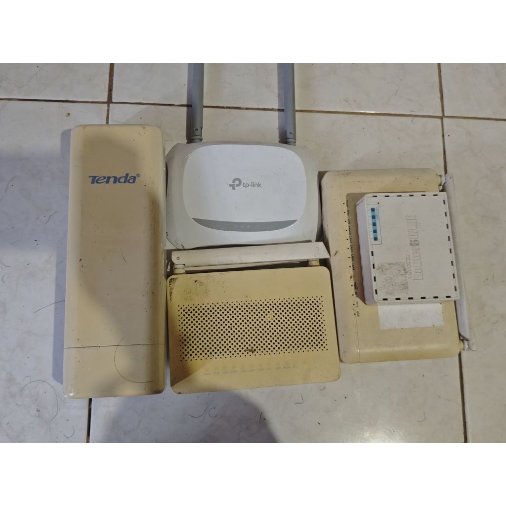 ROUTER BEKAS MEREK HUAWEI,ZTE,TENDA,TP-LINK DAN MIKROTIK