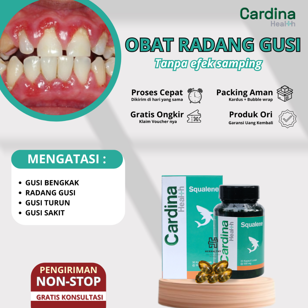 Obat Gusi Bengkak Sakit Gigi Radang Gusi Periodontitis Gingivitis Abses Gigi Perikoronitis Obat Rada