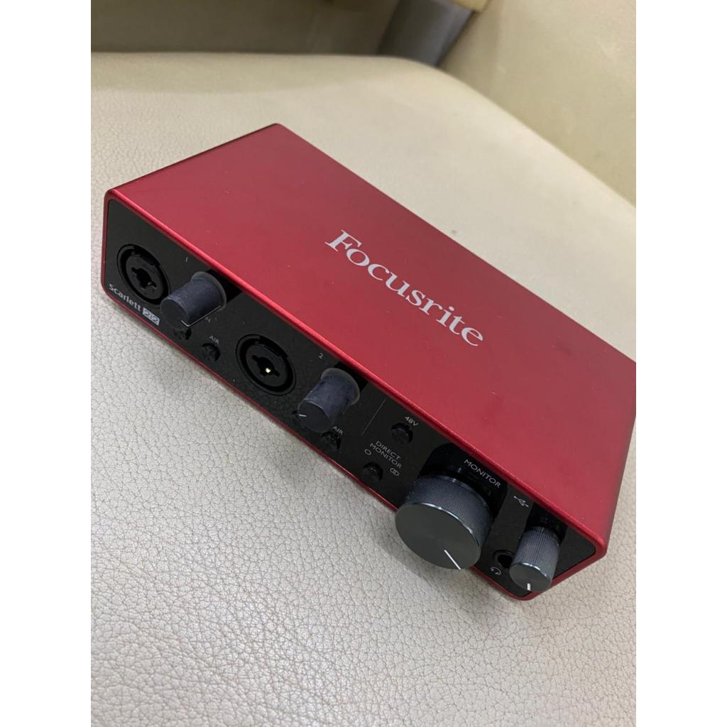 Second Soundcard Focusrite 2i2 3rd Gen