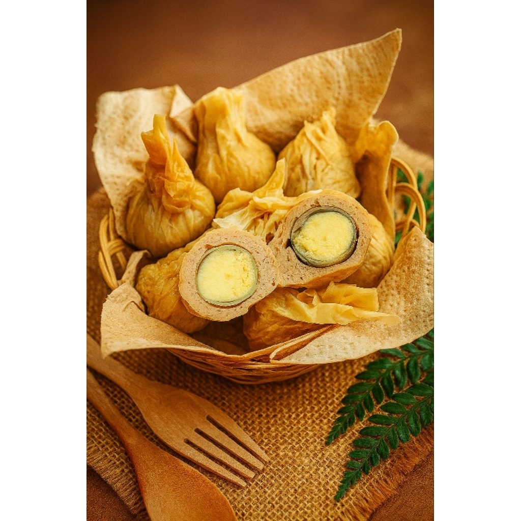 ekado isi telur puyuh / ekado frozen