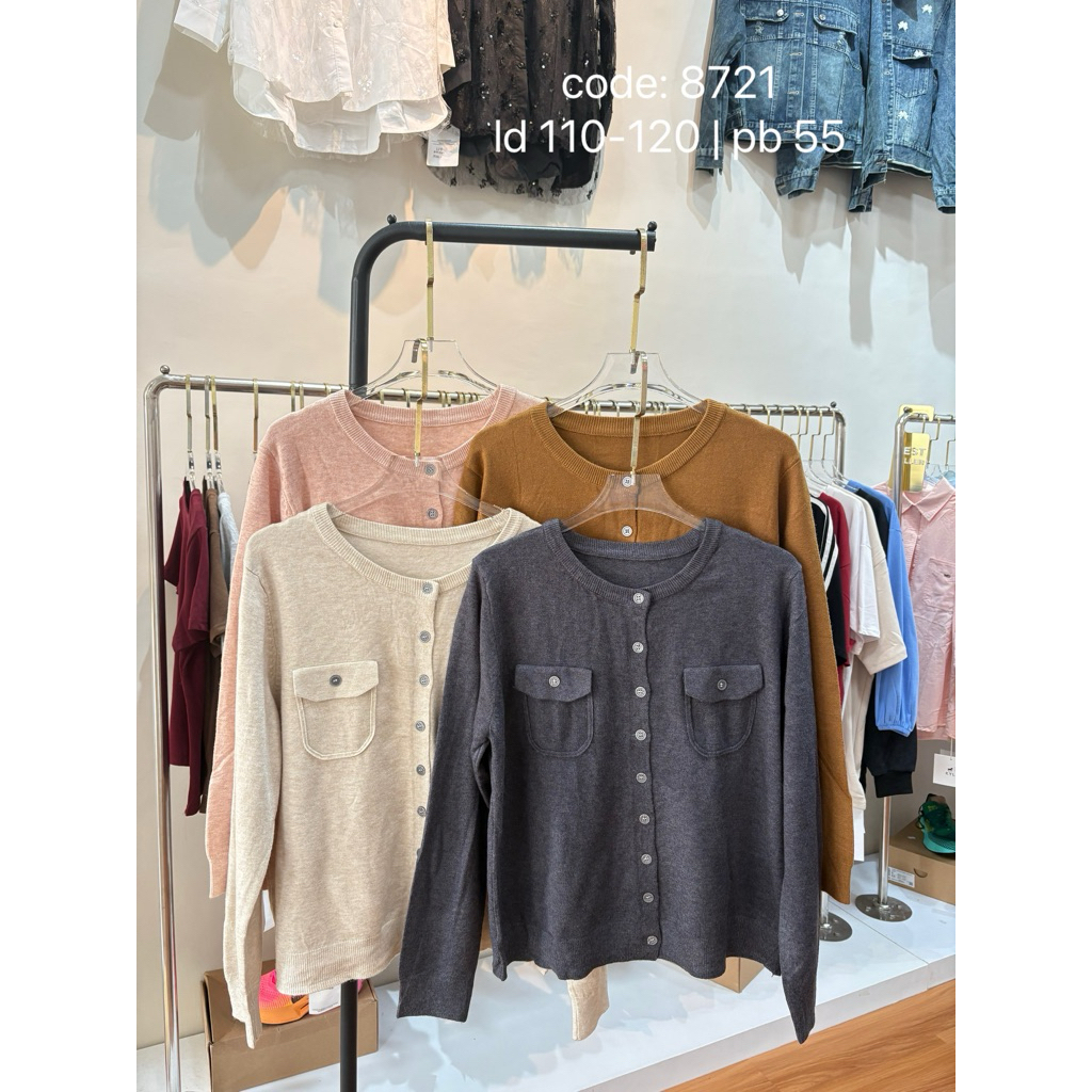 GROSIR 8721 NERI CARDI | @ SERI 4 | RAJUT IMPORT