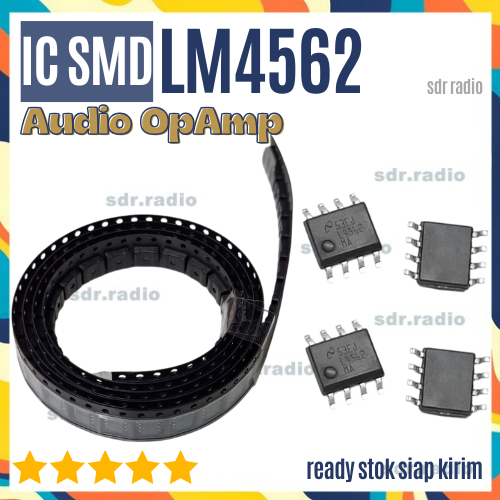 IC SMD Lm4562 L4562 Sop-8 Lm4562Ma 4562 4562MA SMD LM4562MA LM4562 LM4562MAX Original