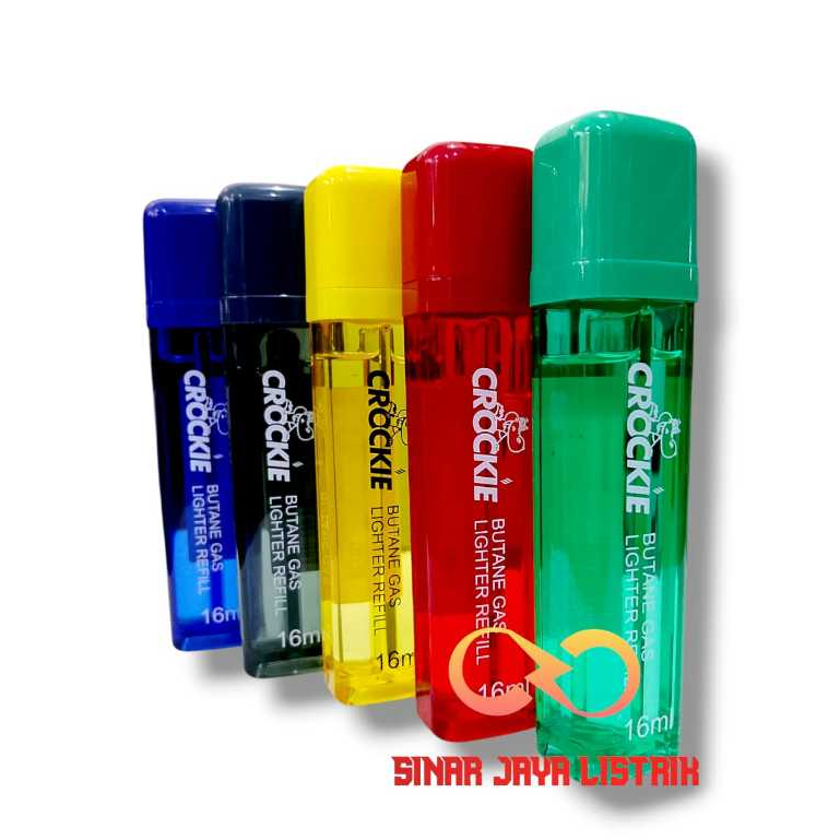 Crockie Gas Butane Refill Korek Premium