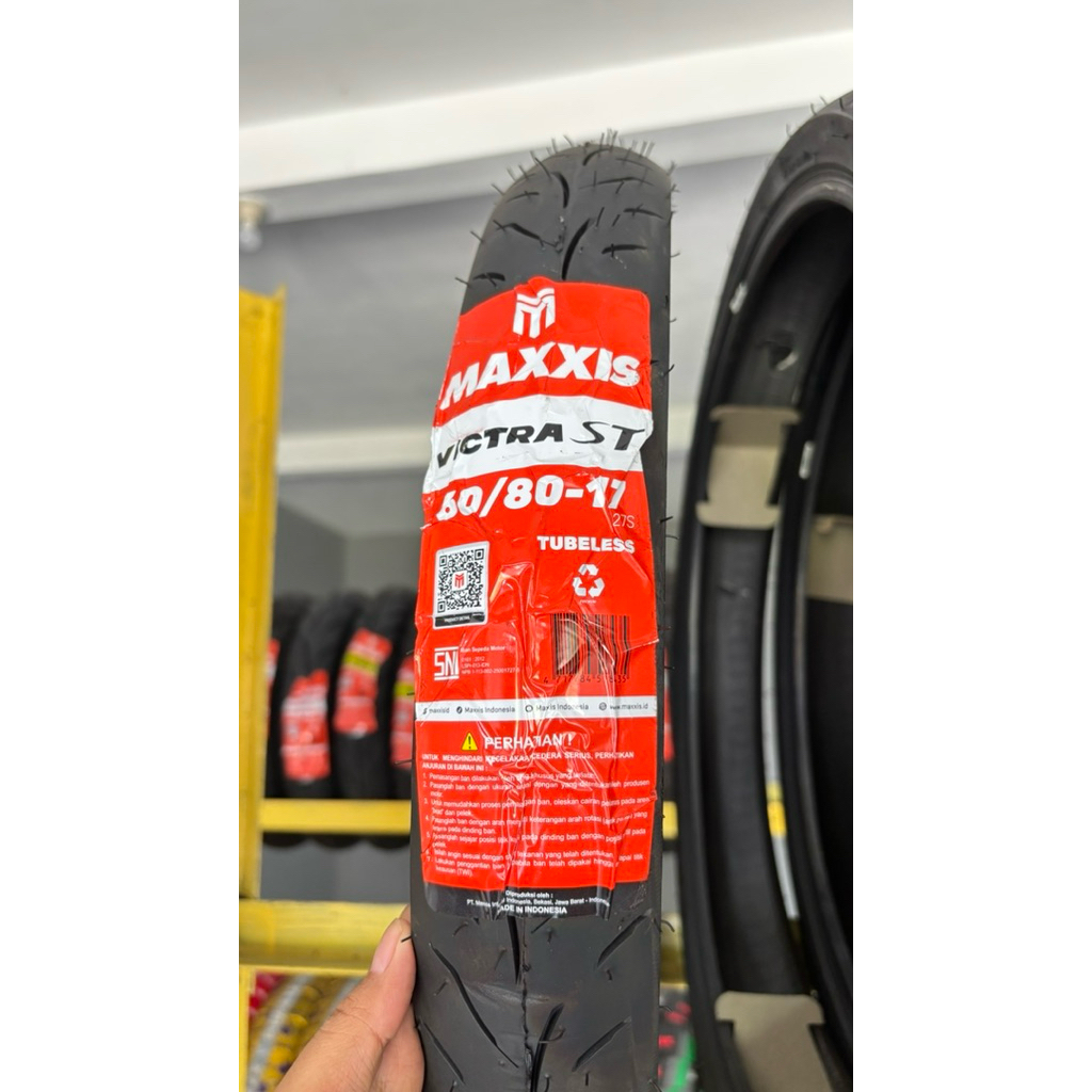 BAN MAXXIS VICTRA 60/80-17 TUBELESS