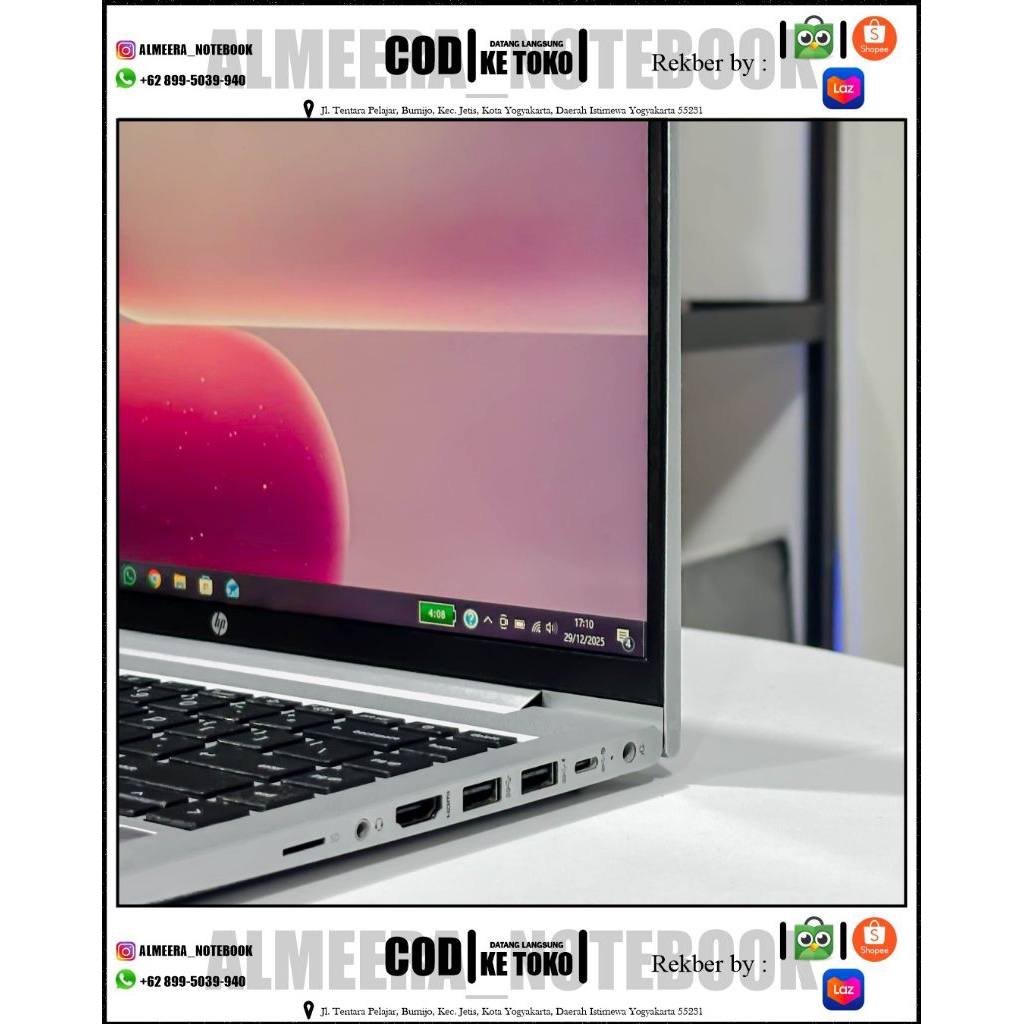 Laptop hp probook 445 G8 performa terbaik