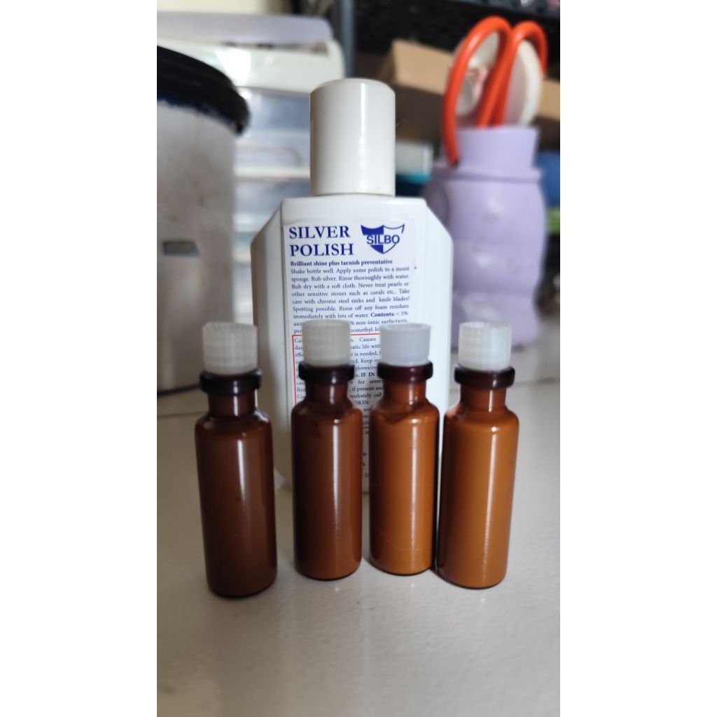 Silbo Silver Polish 7ml (cairan pembersih perak)