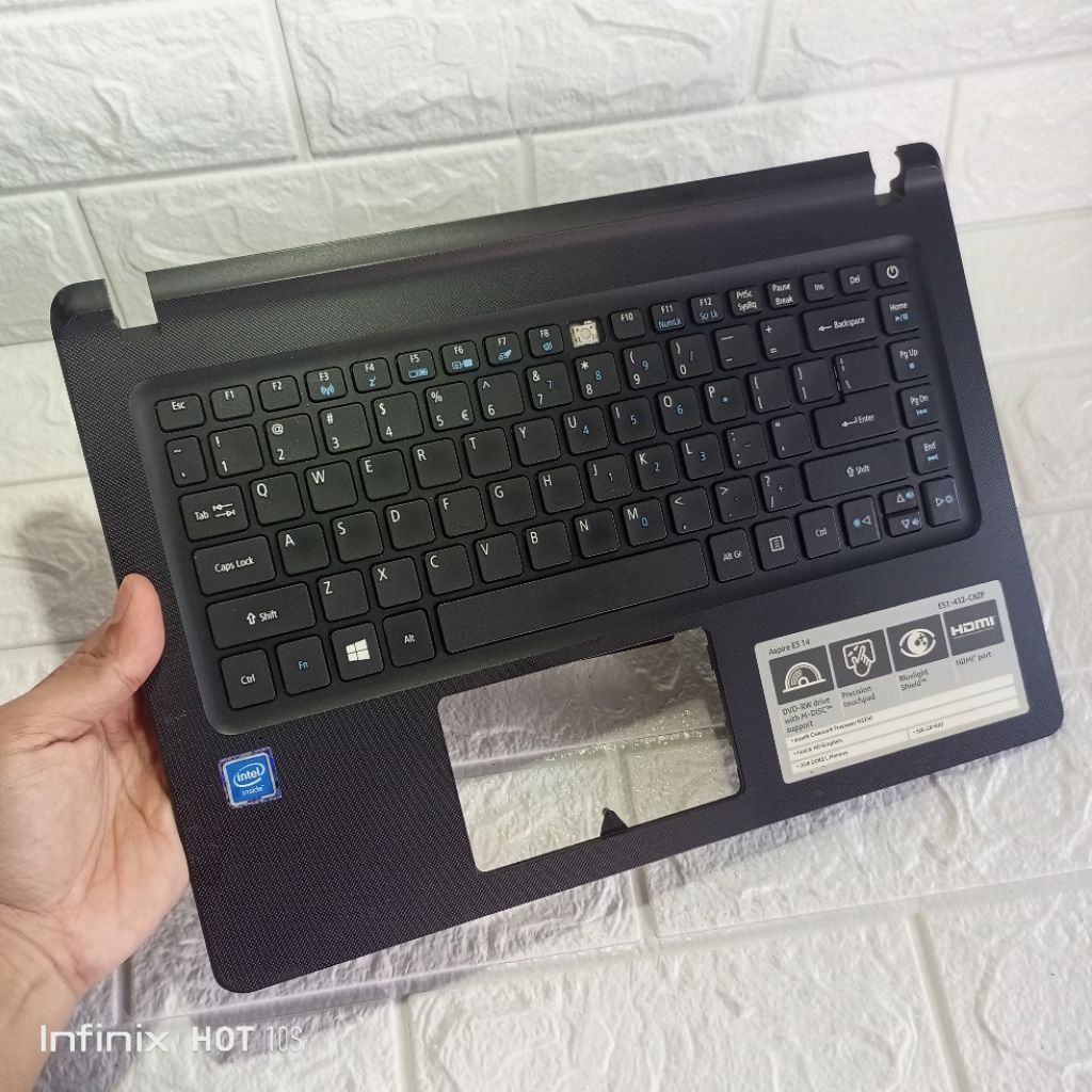 Casing body kesing case frame keyboard acer aspire es 14 series acer es1-432 es1-432-c8zp n16q8 ori 