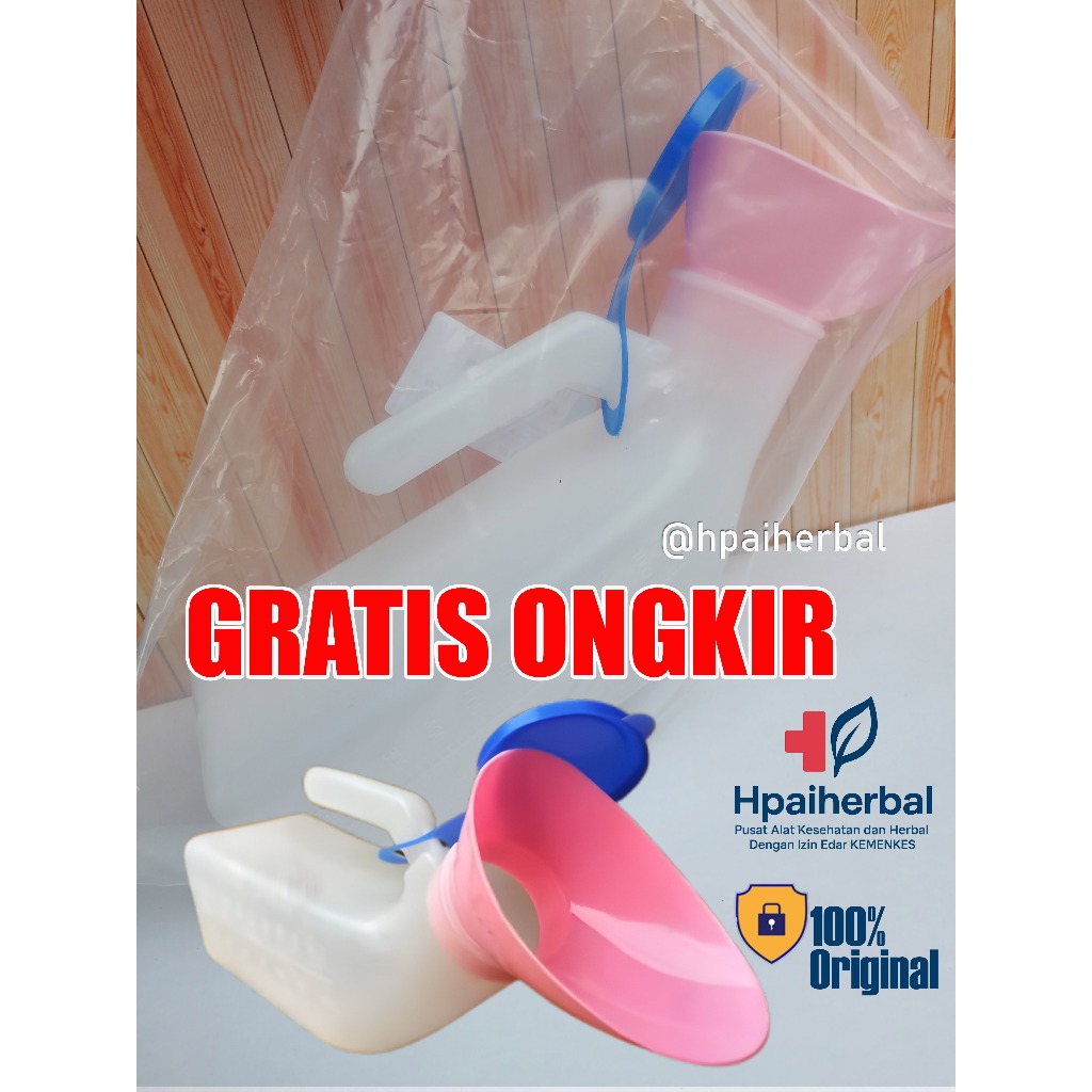 Pispot Urine Wanita Dewasa Praktis Anti Tumpah – Urinal Cewek Portable