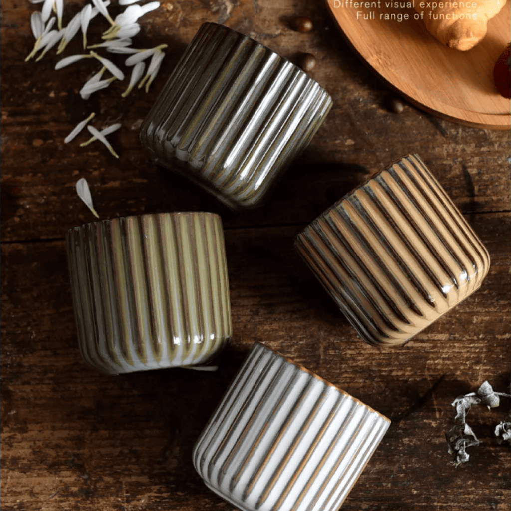 Gelas Kopi Keramik Japanese Style – Cangkir Teh Vintage