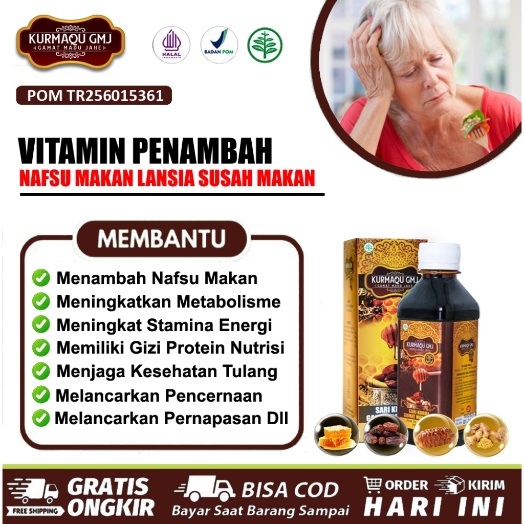 Vitamin Penambah Nafsu Makan Untuk Lansia, Obat Orang Tua Susah Makan, Lansia Lemas Dan Tidak Mau Ma