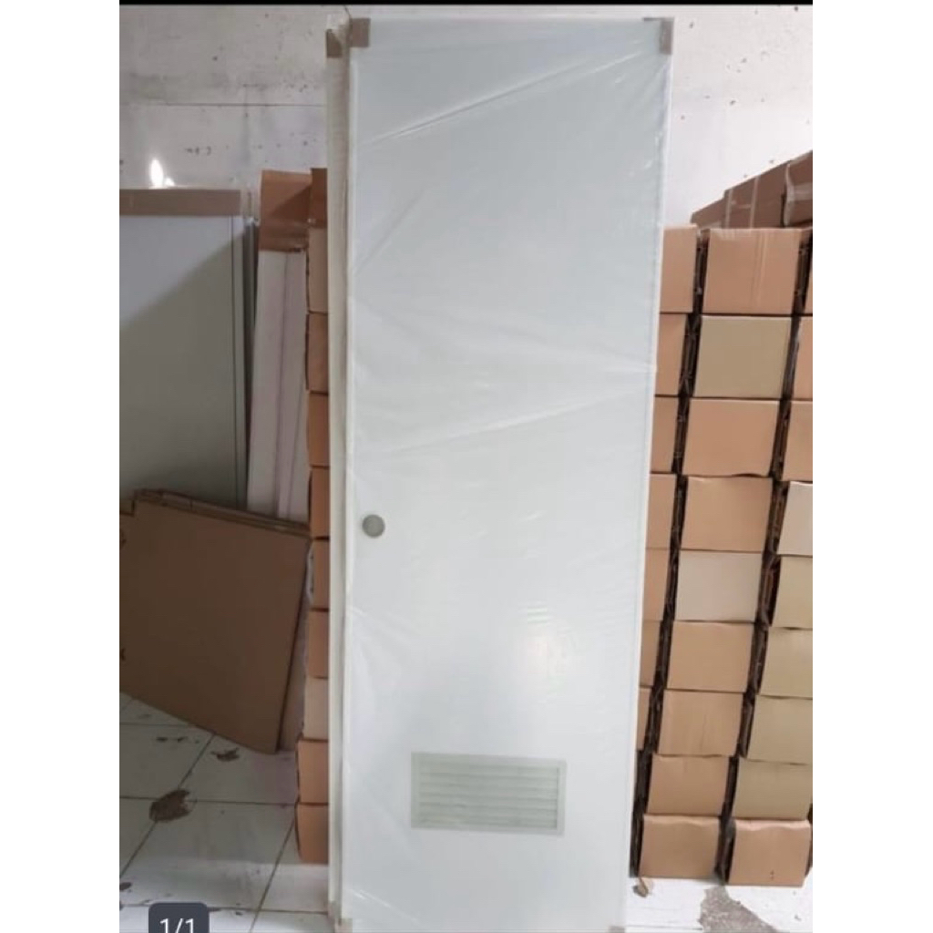 Custom Daun Pintu PVC  Tanpa Kusen