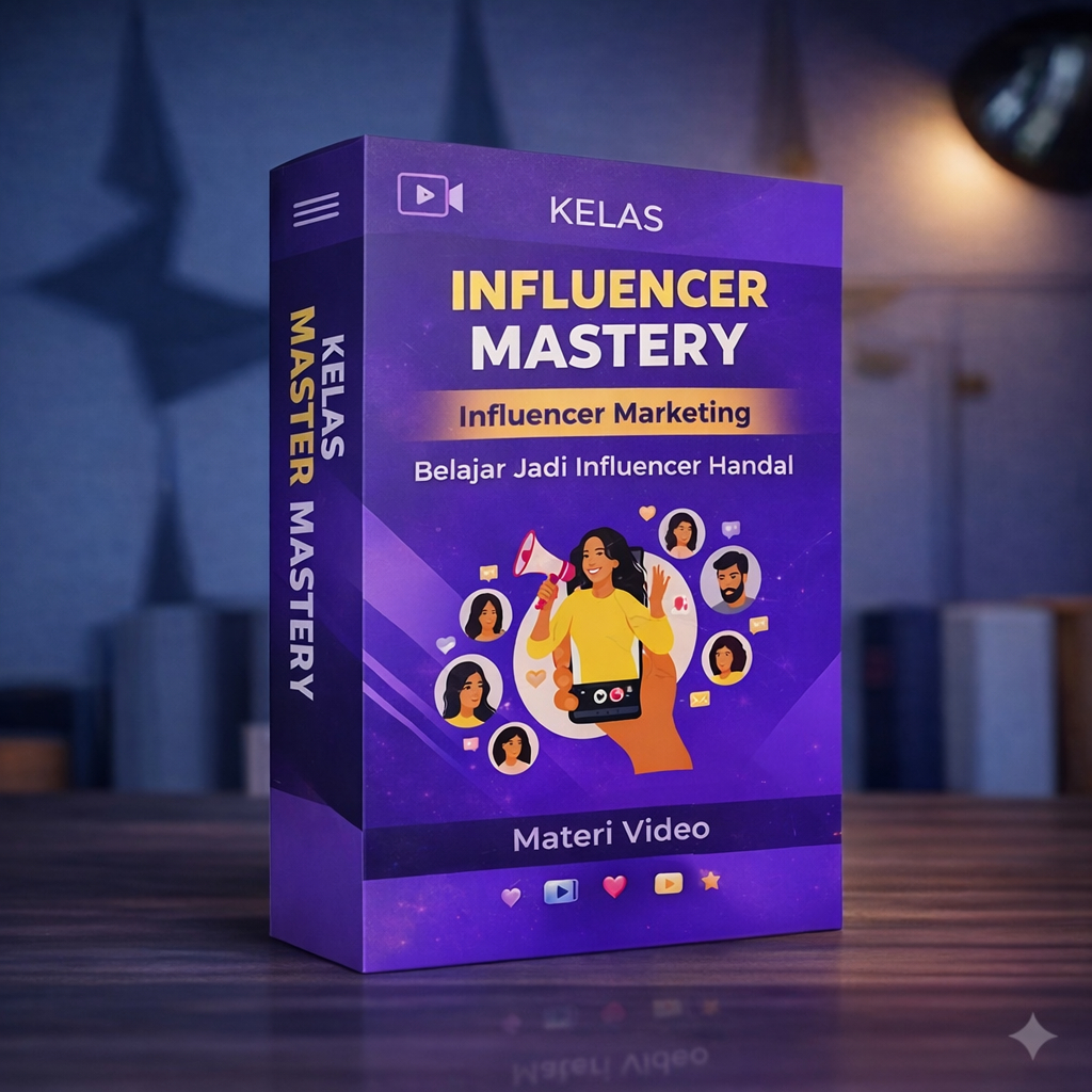 KELAS INFLUENCER MASTERY - Influencer Marketing - Belajar Jadi Influencer Handal - Materi Video