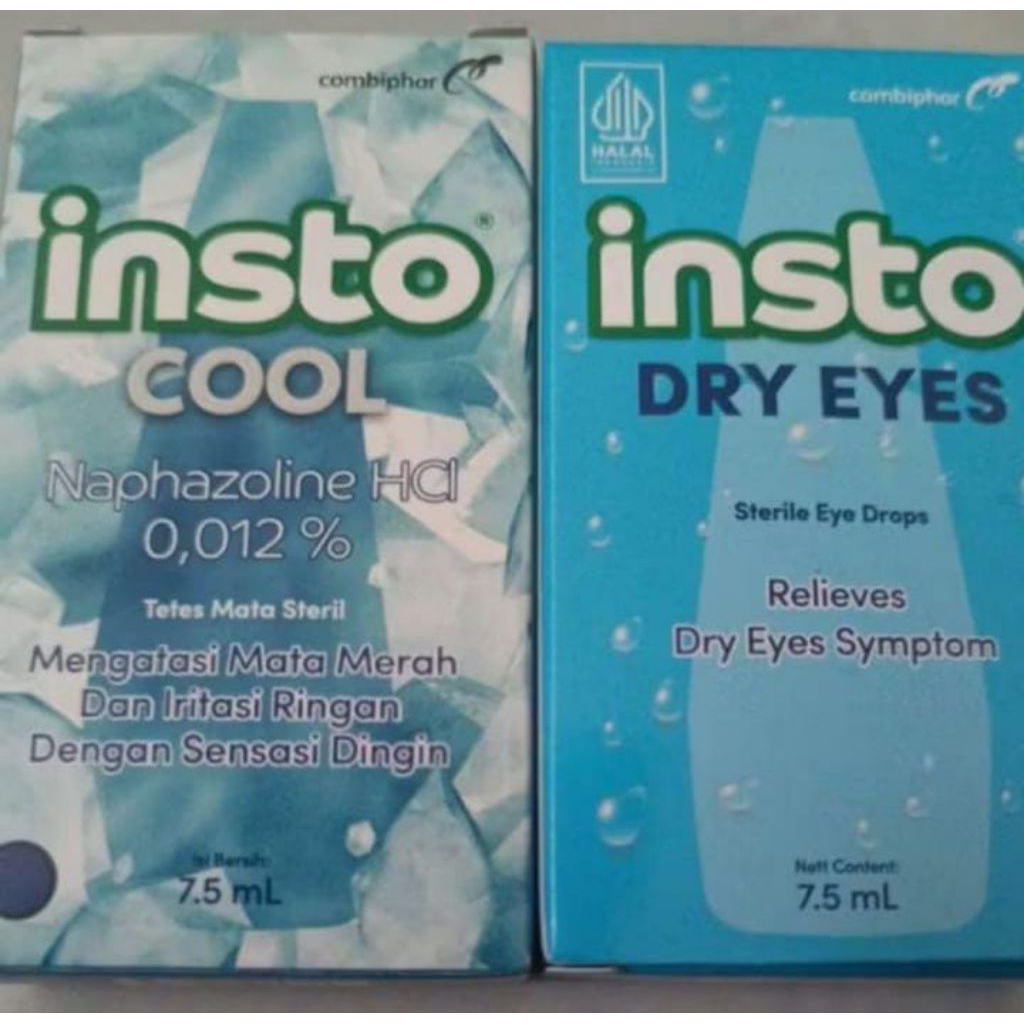 INSTO DRY EYES Dan INSTO COOL Mengatasi Gejala Mata Kering