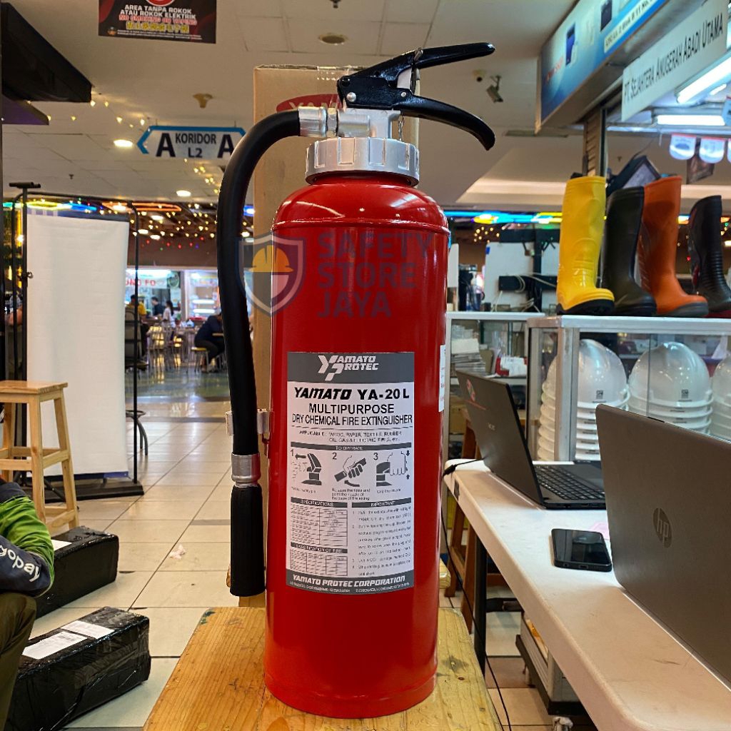 Apar ABC Powder Yamato 6 Kg - Apar Yamato Ya 20L 6Kg ABC Powder