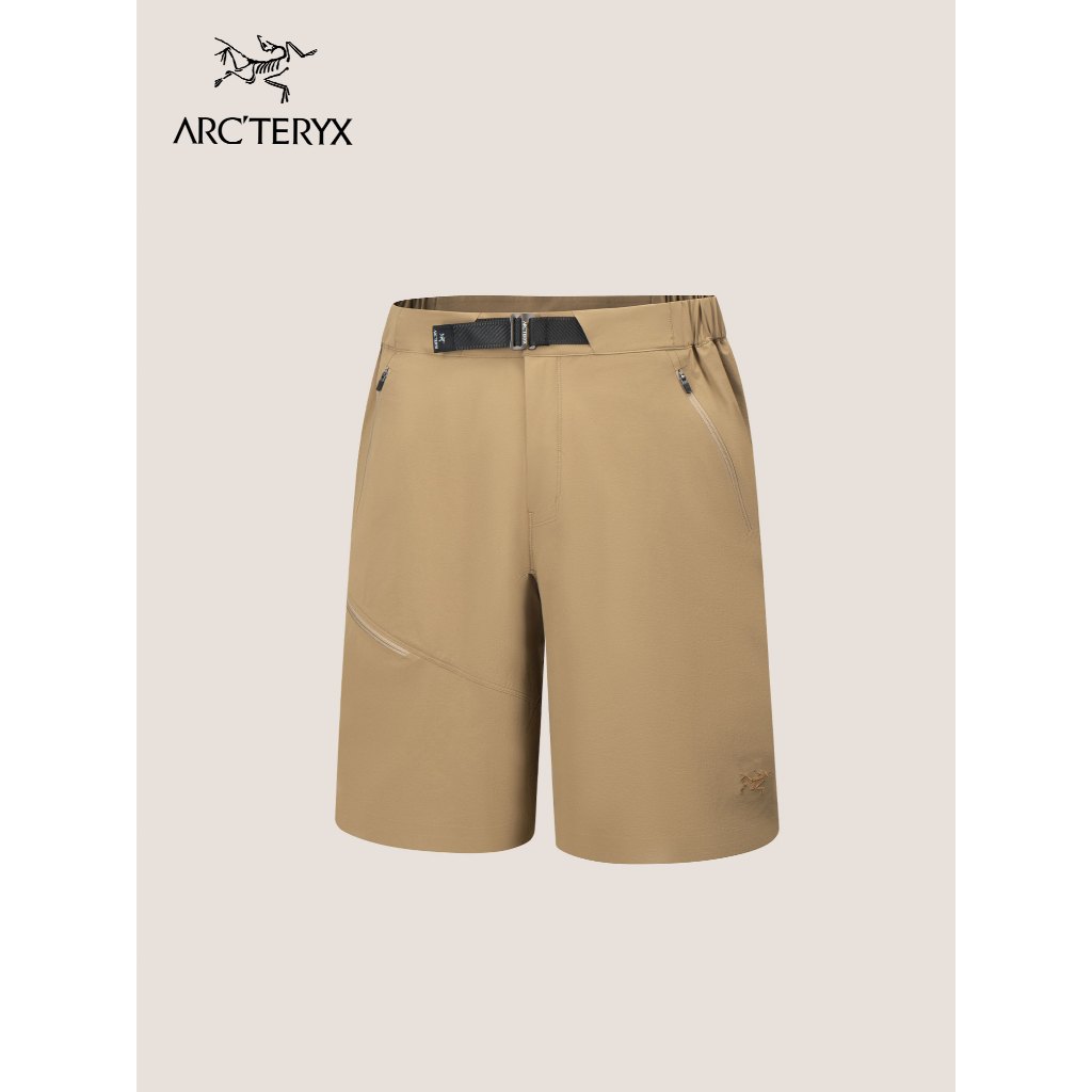 Arc'teryx Celana Pendek Pria Bahan Katun Tenun - Anti Kusut, Saku Multi Fungsi, Cocok Kerja & Travel