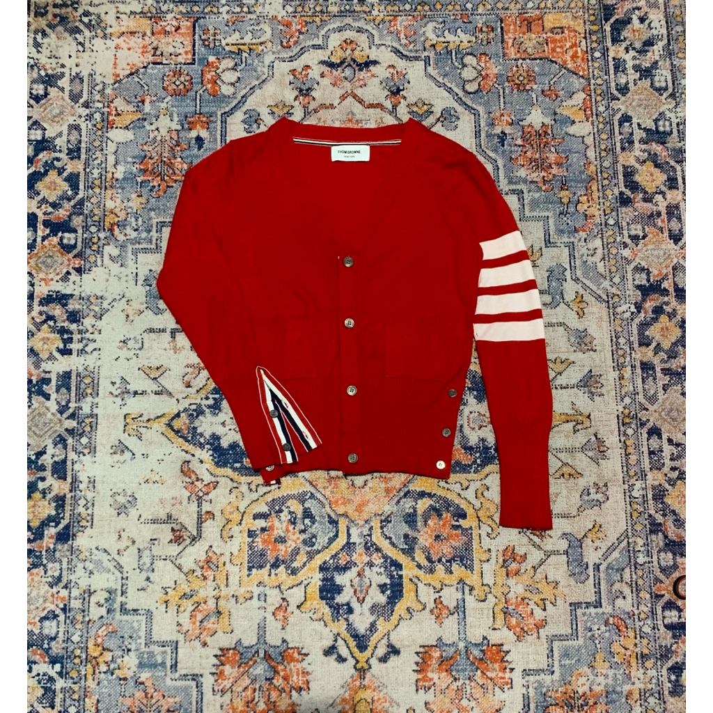 thom browne Second bekas cardigan Second bekas