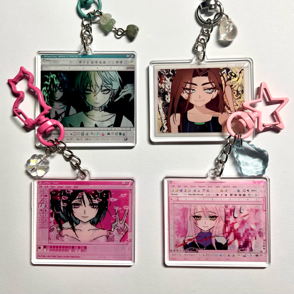 Xiammxnt's Alien Stage keychains fan merch alnst