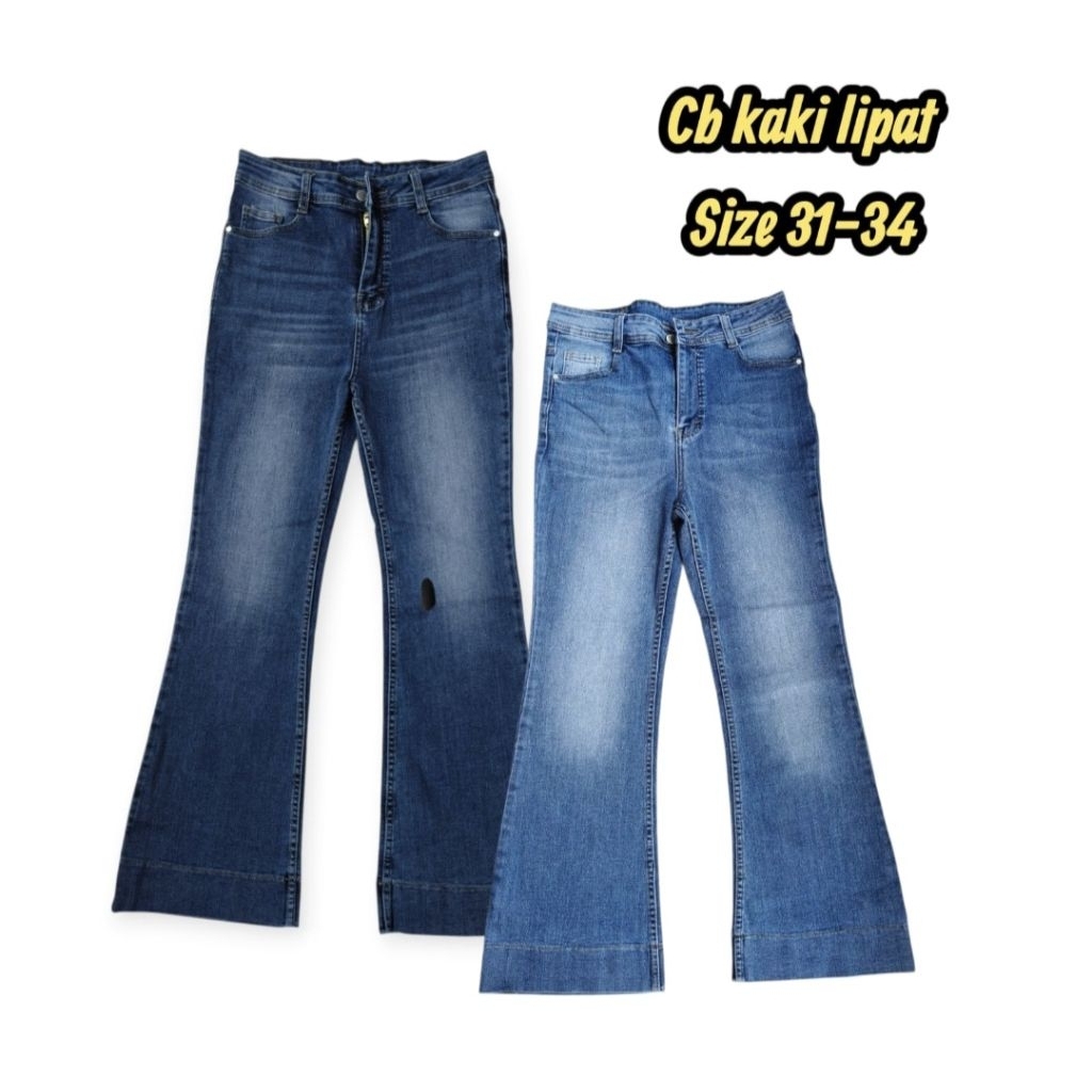 CELANA CUTBRAY OLFIN BAHAN JEANS STRETCH