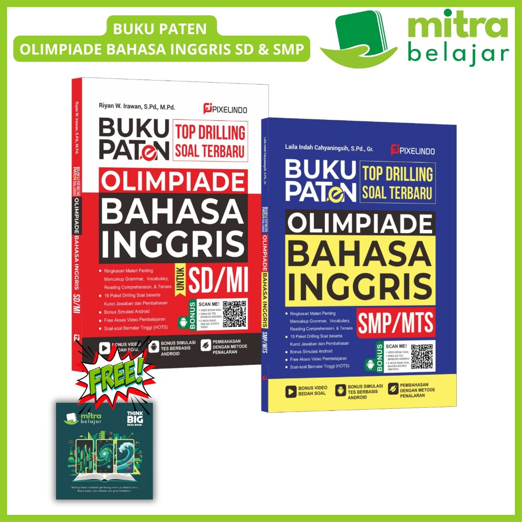 Buku Olimpiade Bahasa Inggris SD/MI & SMP/MTs