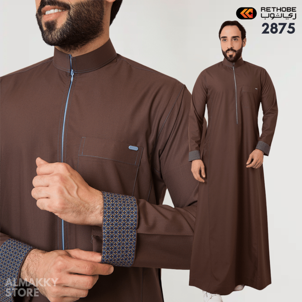 RETHOBE NEW SERIES 2875 - Gamis Pria Premium Kasual Pemuda Kalcer Saudi Arabia Almakky Store