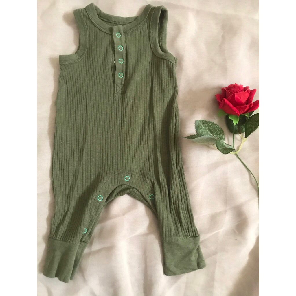Romper cat and jack size new born bayi