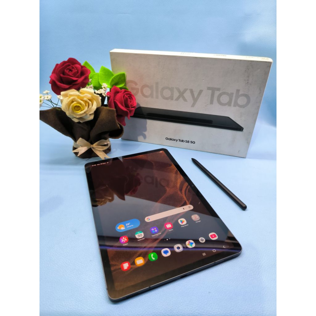 SAMSUNG TAB S8 5G 8/128GB SEIN SECOND TERMURAH