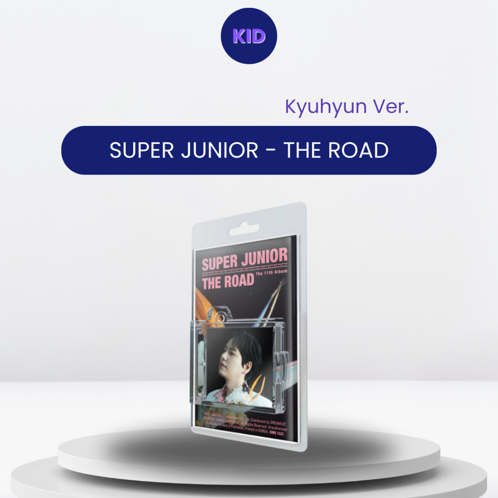NAKAMA - SEALED KYUHYUN SUPER JUNIOR ALBUM - THE ROAD SMART VERSION - OFFICIAL KPOP