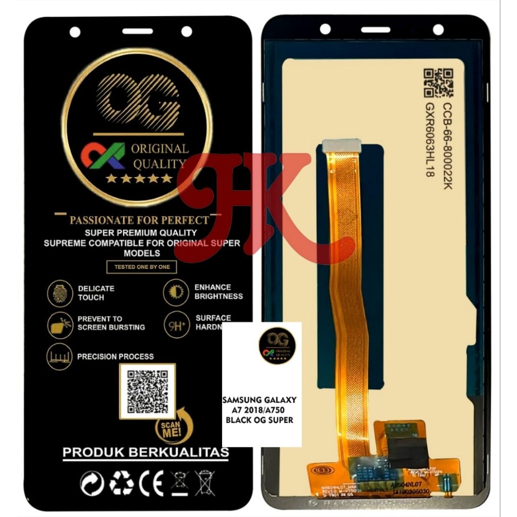 LCD SAMSUNG A7 2018 LCD TOUCHSCREEN SAMSUNG A7 2018/A750 LCD FULLSET ORIGINAL