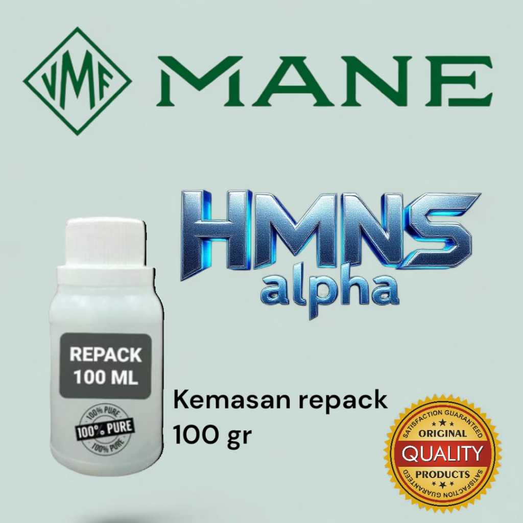 100 GR HMNS ALPHA BY MANE BIBIT MURNI ORIGINAL PABRIK