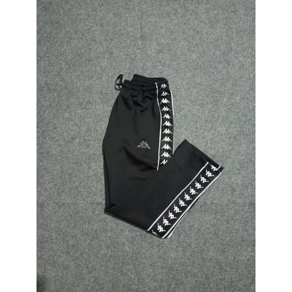 tracpants kappa original fit taped hitam