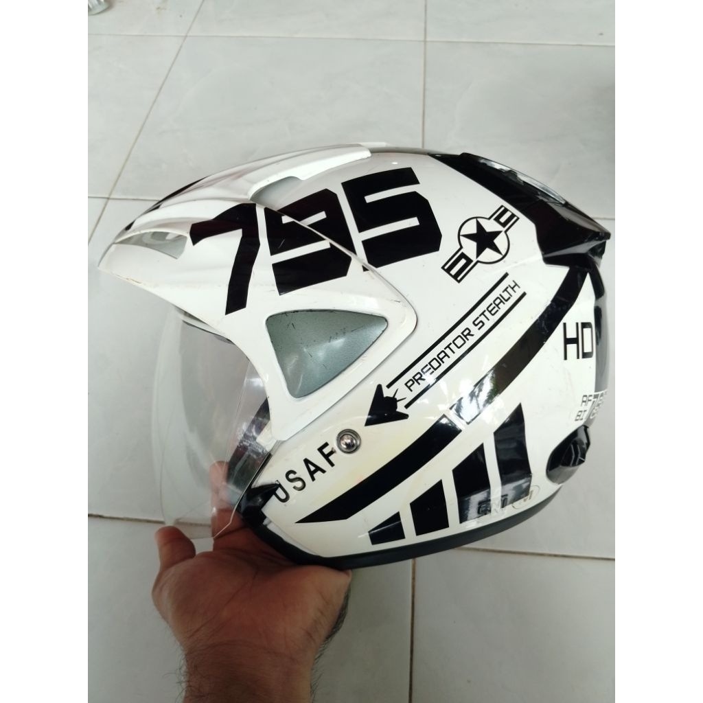Helm bekas original murah NHK Predator