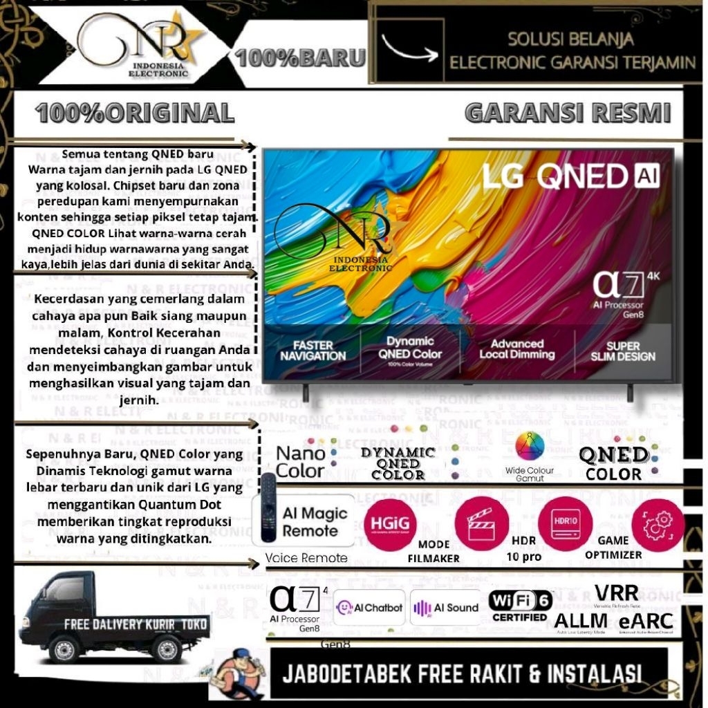 LG 43QNED80ASA SMART TV 43 INCH -  43QNED80ASA 43QNED80