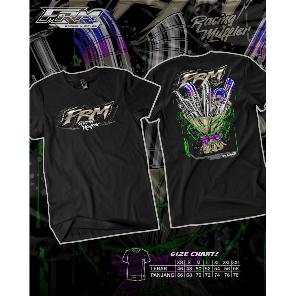 Kaos FRM Muffler desain terbaru