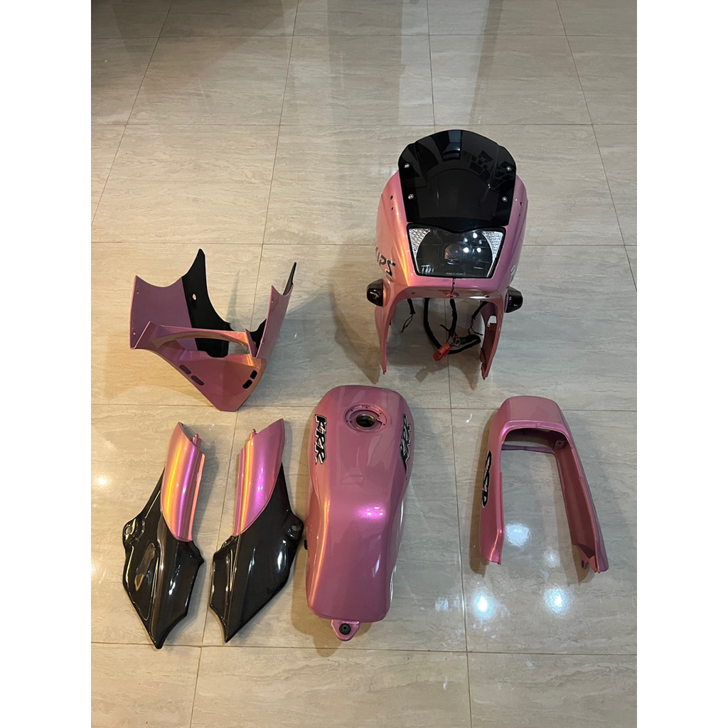 Fairing ssr Abs Gading Fairing atas SSR Fairing Bawah SSR ABS Gading original repaint
