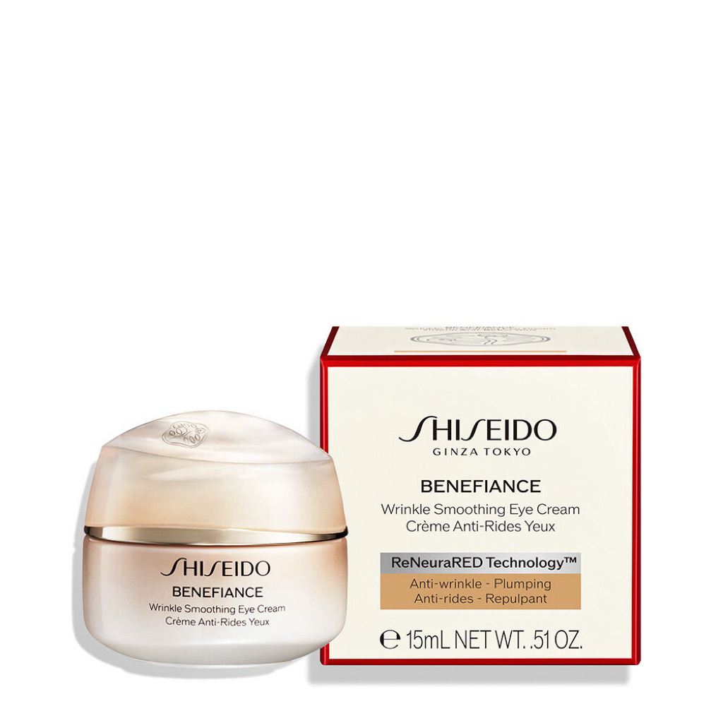 SHISEIDO BENEFIANCE WRINKLE SMOOTHING EYE CREAM 15ML