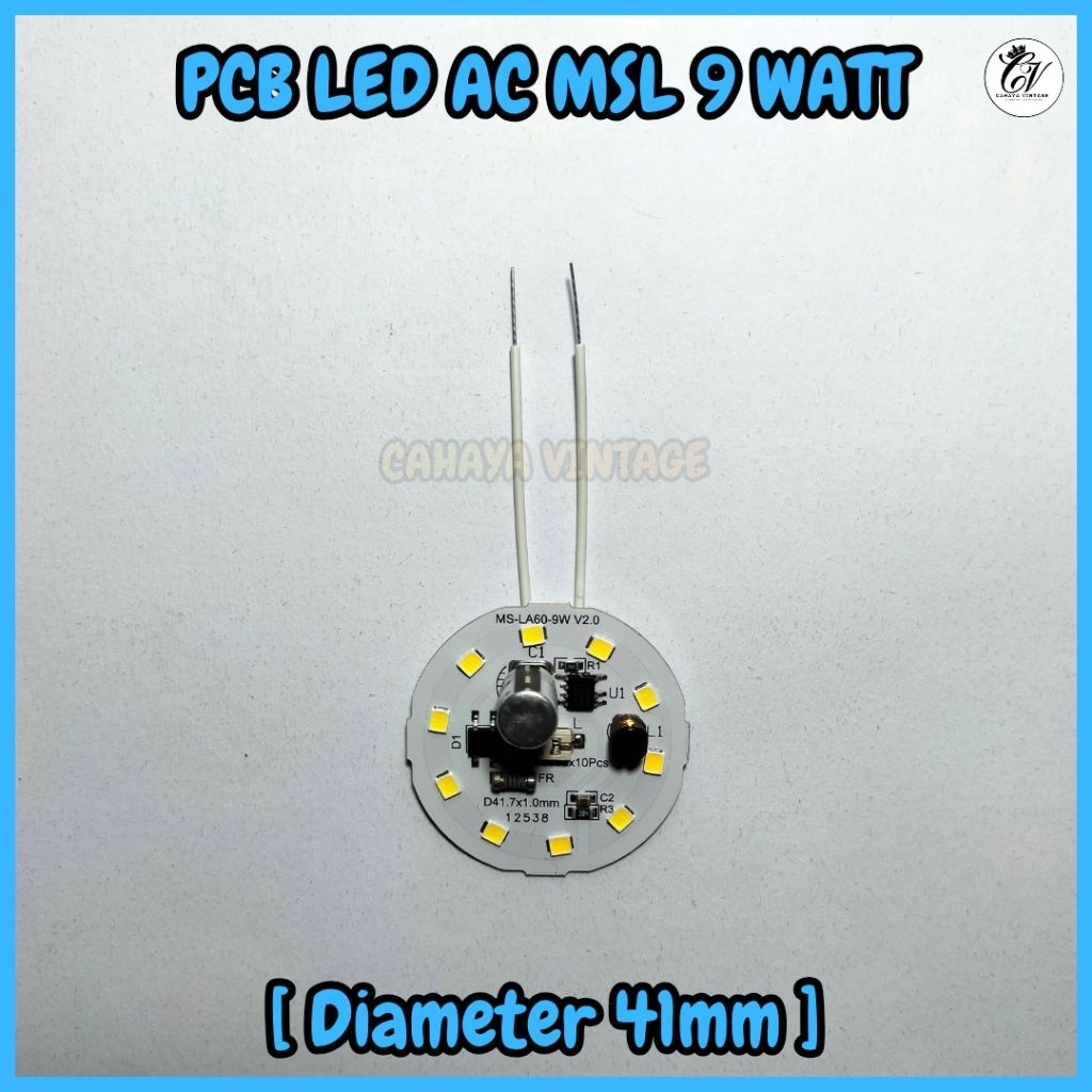 PCB Lampu LED AC MSL 9 Watt MESIN LAMPU LED