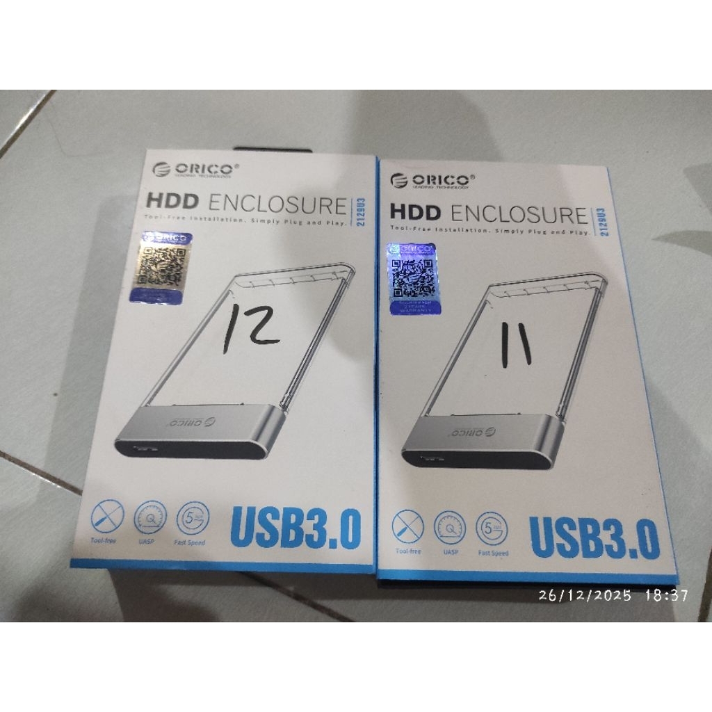 enclosure hdd ssd sata 2.5 inch orico