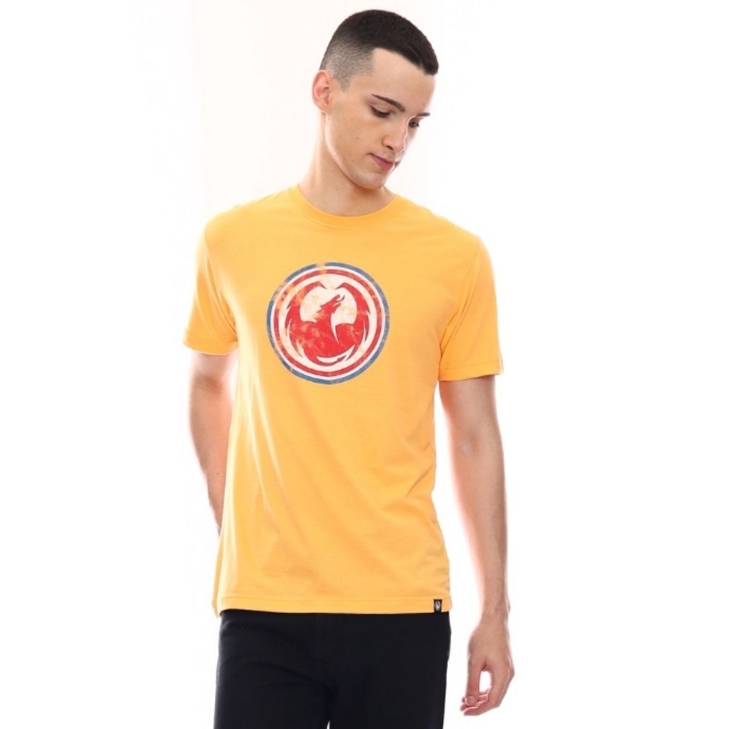 Kaos Original Planet Surf Dragon Intro Yellow