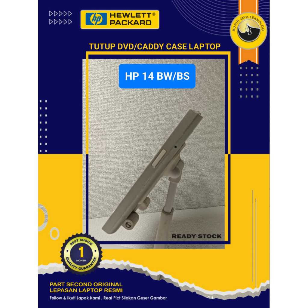 DVD Caddy Tutup Case Cover Laptop HP 14 BW BS 240 245 G6 Second Original