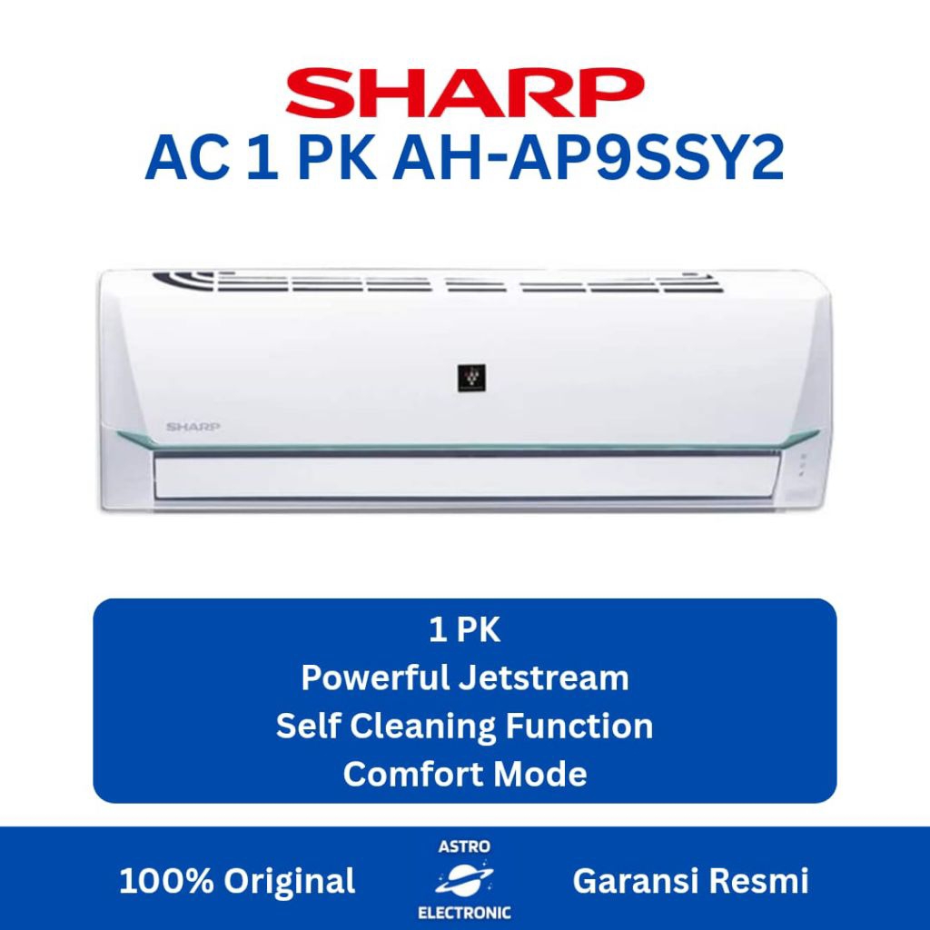 AC Sharp AH-AP9SSY2 Split 1 PK Plasmacluster