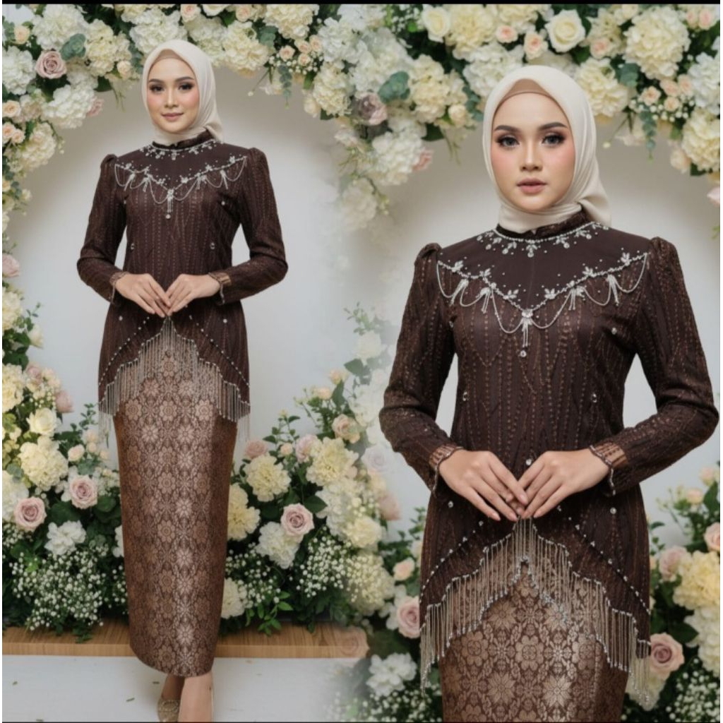 Kebaya Megina Kebaya Wanita Model terbaru Kebaya Wanita Kekinian Kebaya Wisuda Kebaya Pesta Kondanga